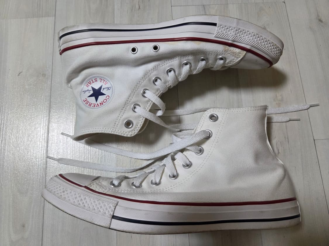 컨버스 척 테일러 올스타 하이 클래식 옵티컬 화이트 275 상품이미지6