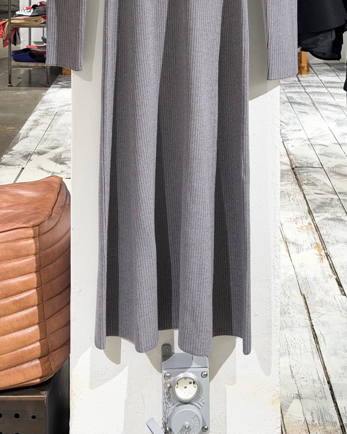 프로엔자 슐러 그레이 조슬린 립니트 맥시 드레스 상품이미지5