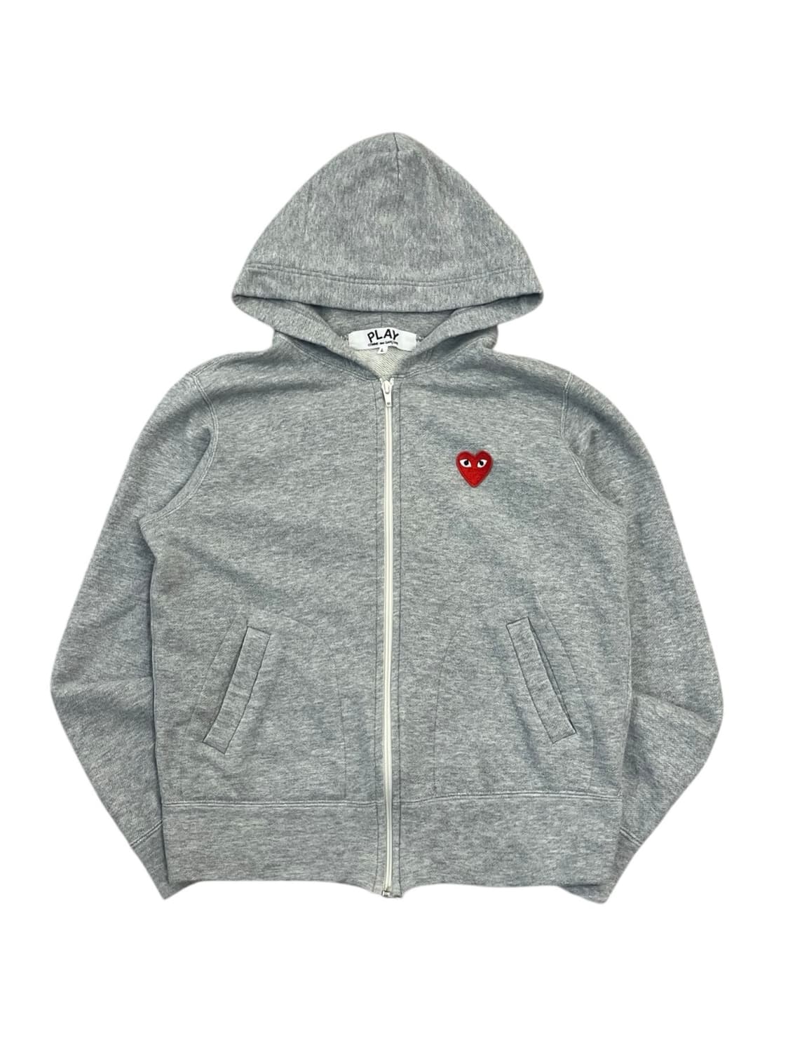 꼼데가르송 후드집업 그레이 L #csz2179 상품이미지3