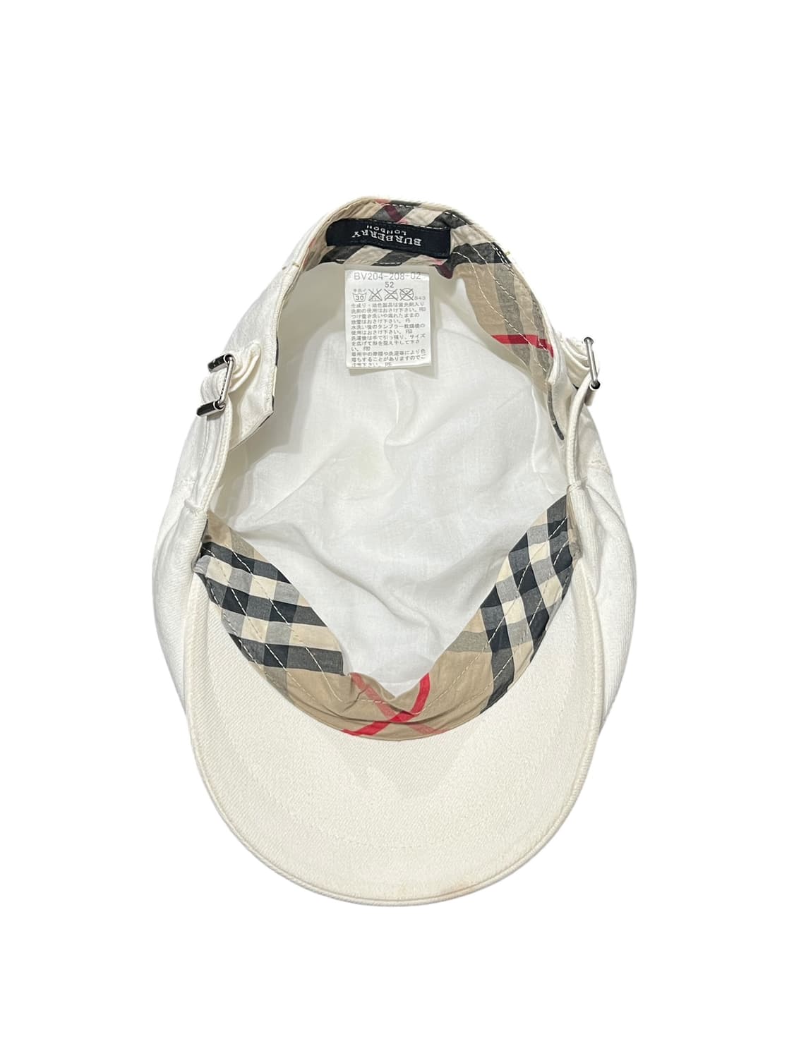 Burberry White Hunting Cap 상품이미지5
