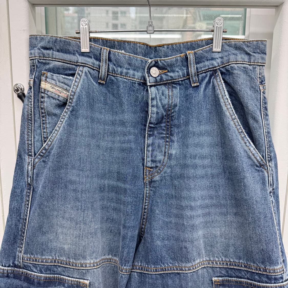 디젤 데님 카고팬츠 상품이미지4