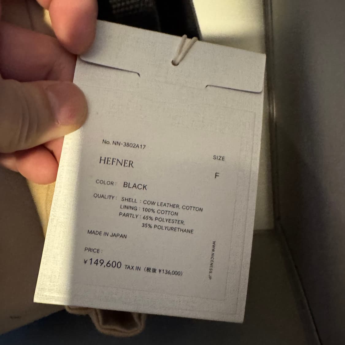 26ss HEFNER LEATHER POSTMAN BAG 상품이미지5