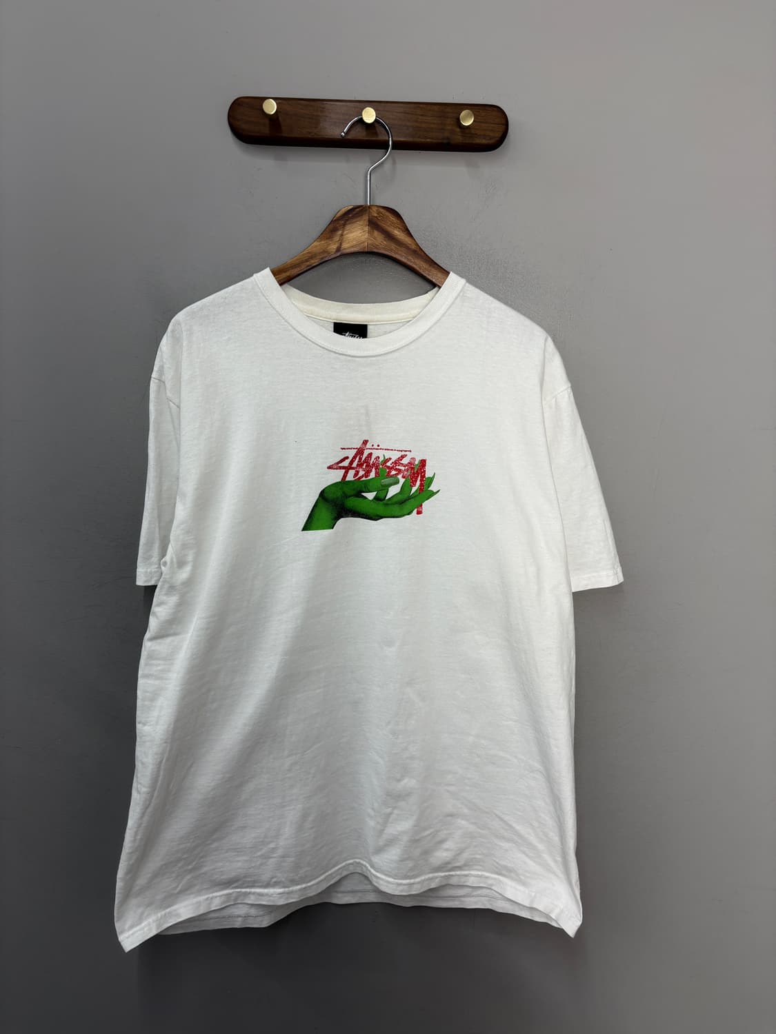 스투시 오즈 화이트  반팔 티셔츠 A3742 상품이미지2