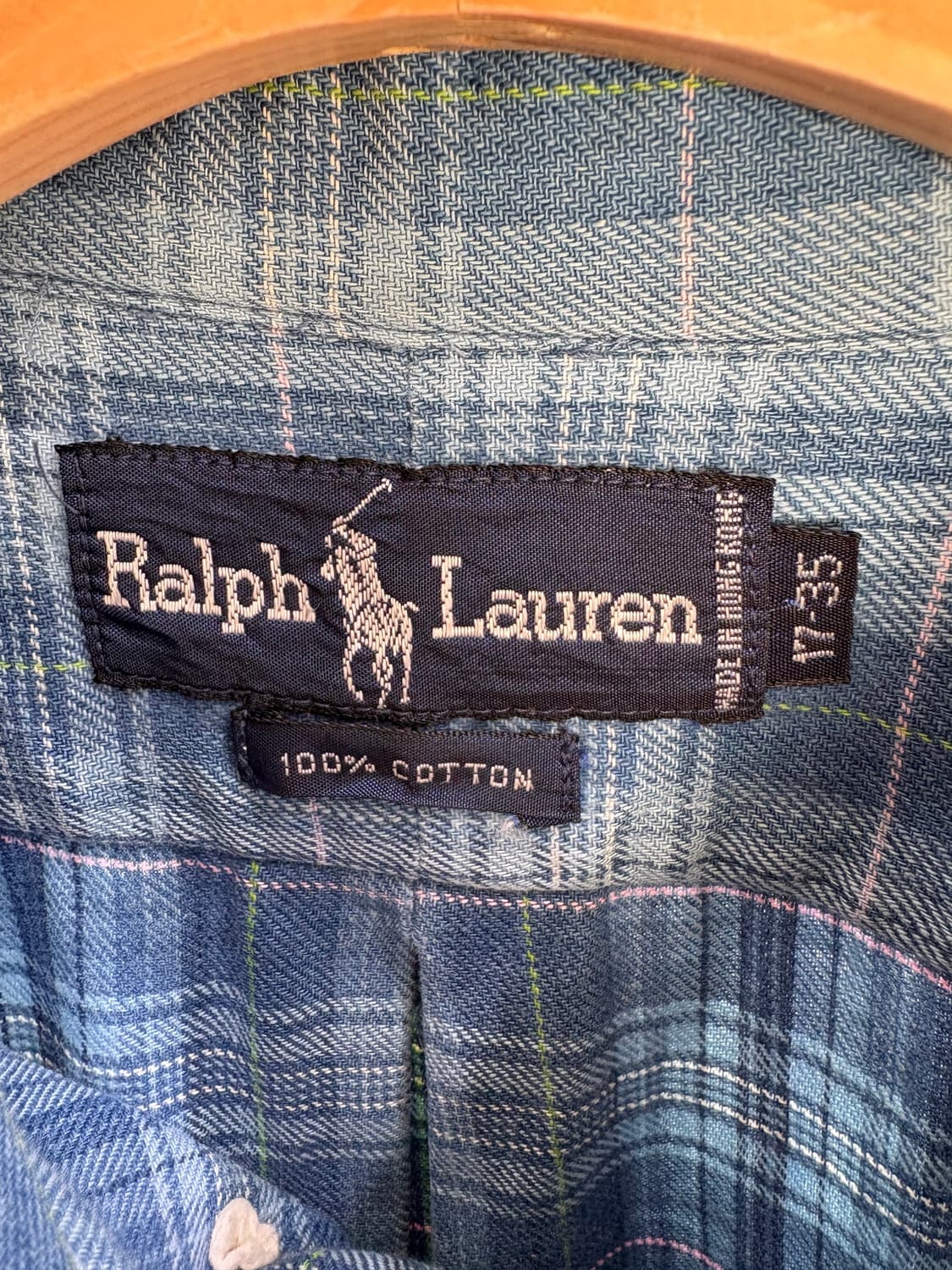 RALPH LAUREN (Made in Hong Kong) 셔츠 상품이미지6