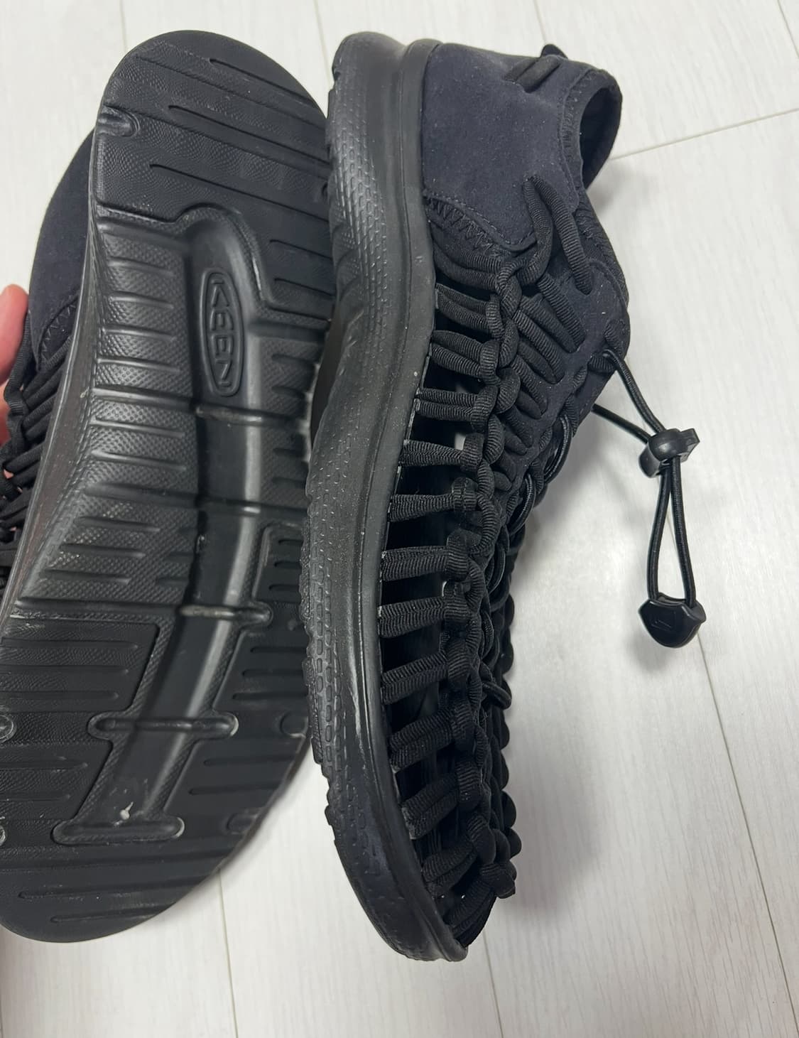 킨 Keen 샌들 블랙 270 새상품 상품이미지3