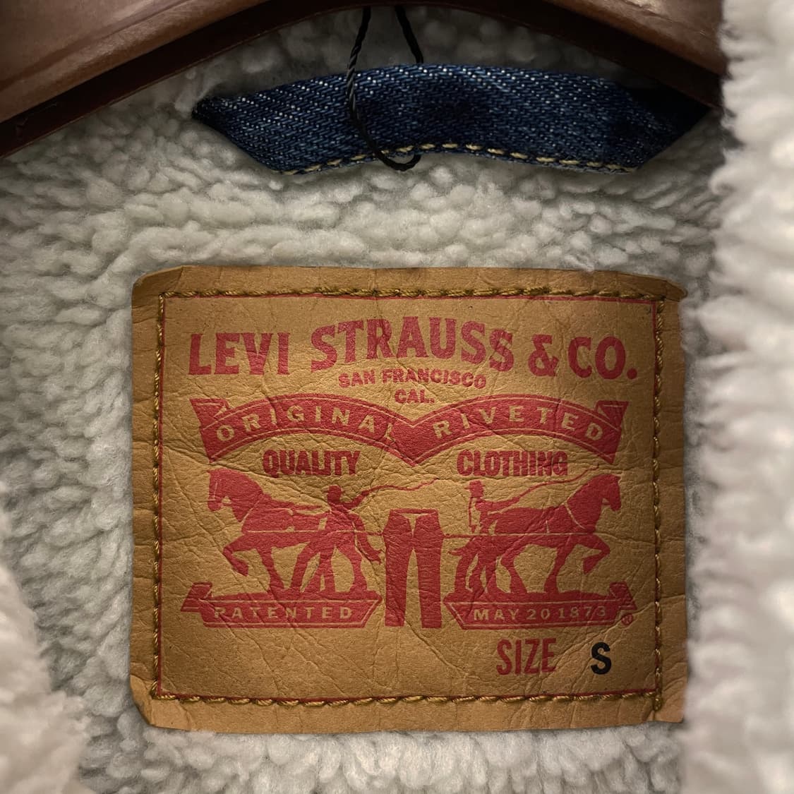 리바이스 타입 3 쉐르파 진청 데님 트러커 자켓 상품이미지6