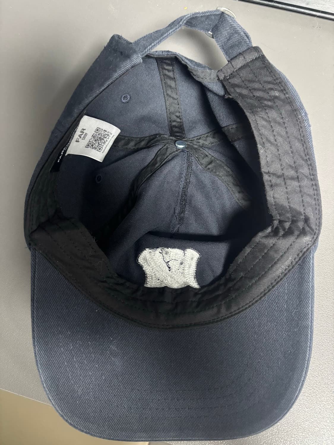 파프롬왓 파 패치 로고 캡 네이비 상품이미지2