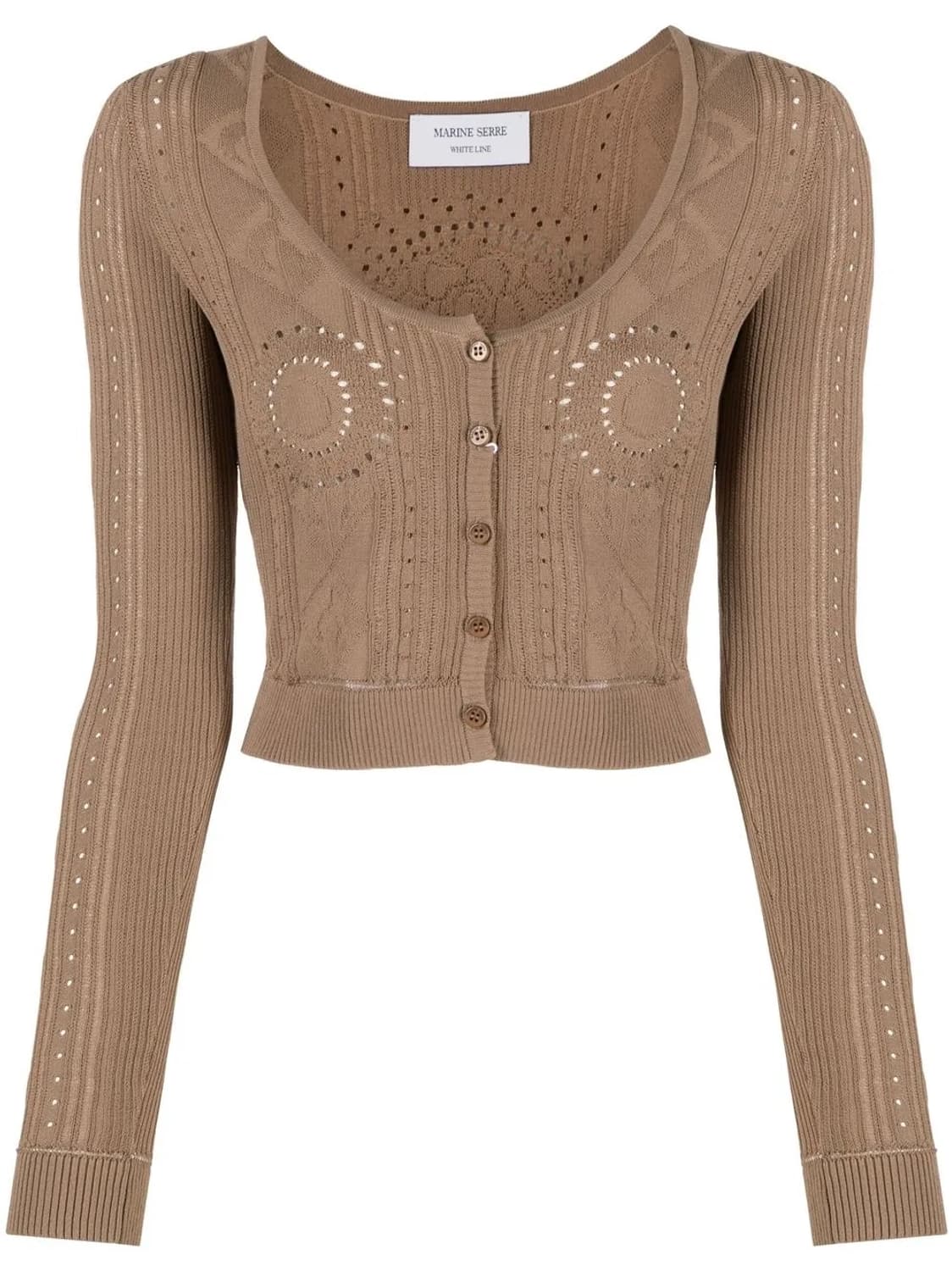 [새상품] 마린세르 니트 가디건 xs 베이지 상품이미지1