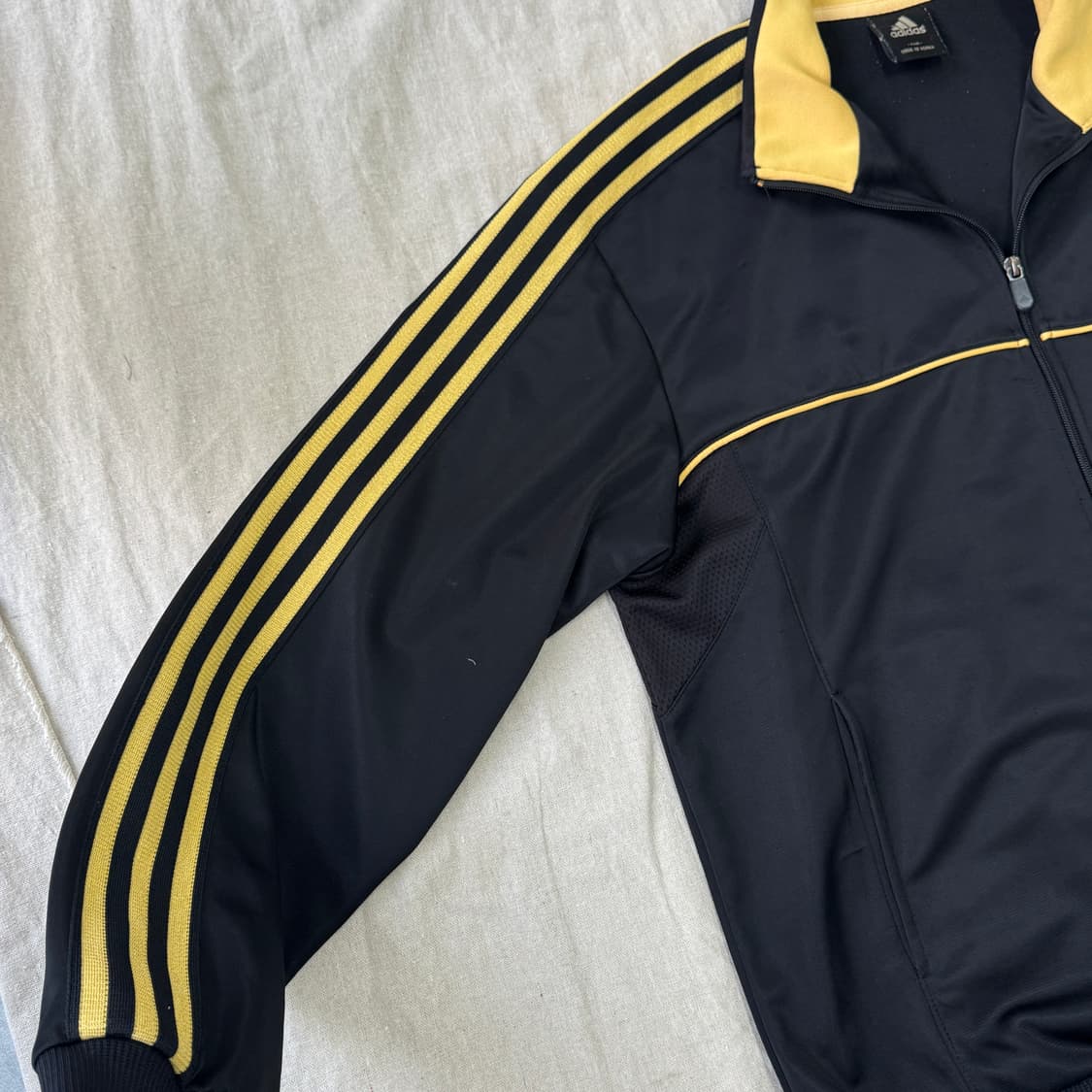 아디다스 빈티지 백로고 금장 져지 110 상품이미지4