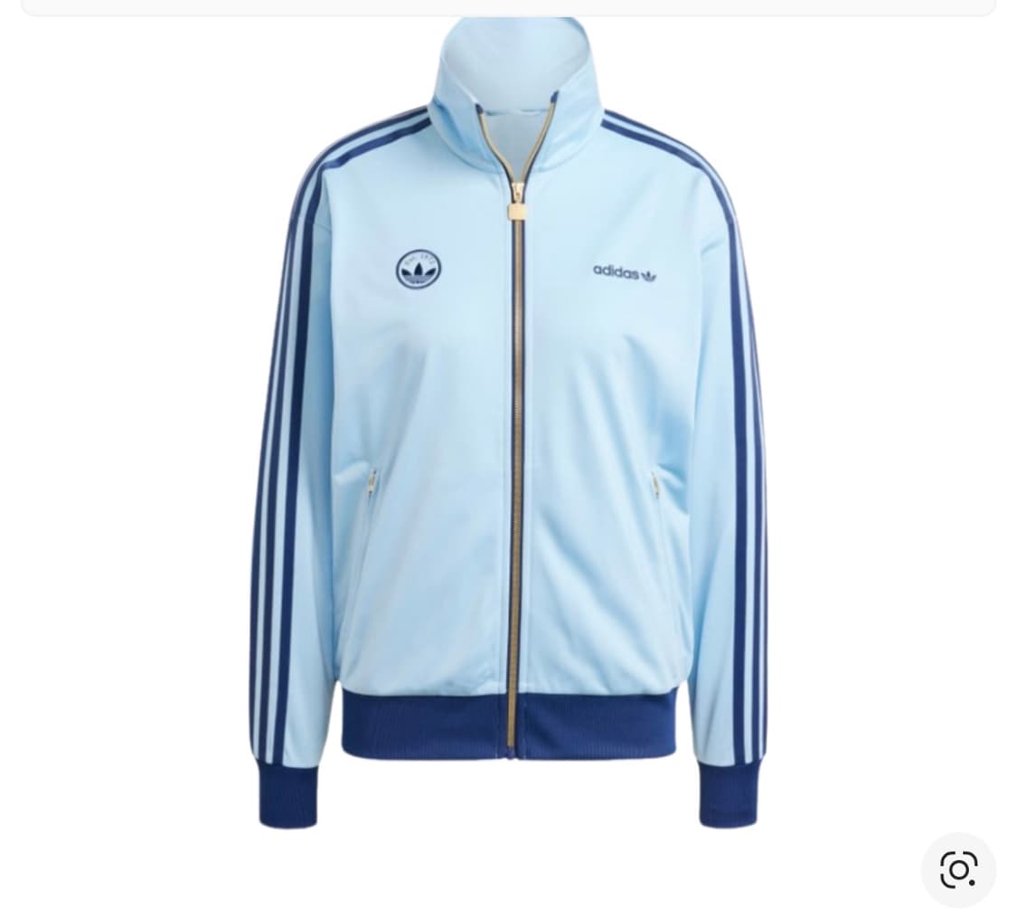 아디다스 파이어버드 배지 트랙 탑 져지 클리어 스카이 상품이미지1