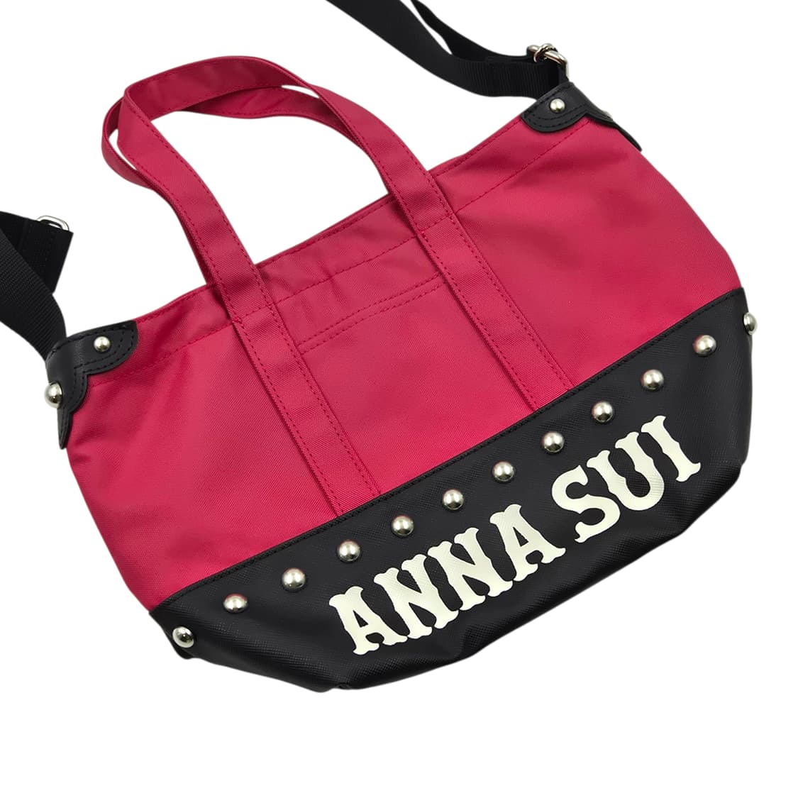 05s 안나수이 레터링 핑크 스터드 3way 백 상품이미지3