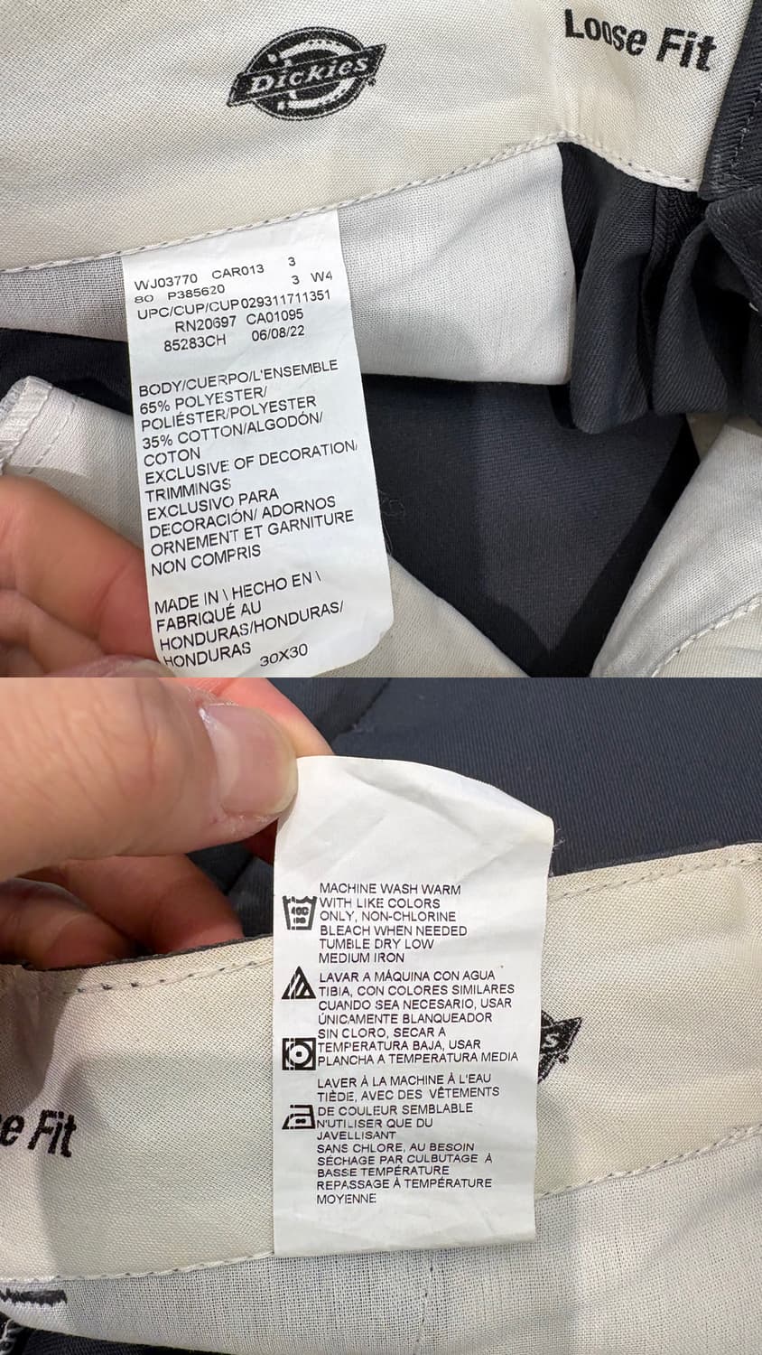 디키즈 더블니 워크 팬츠 상품이미지10