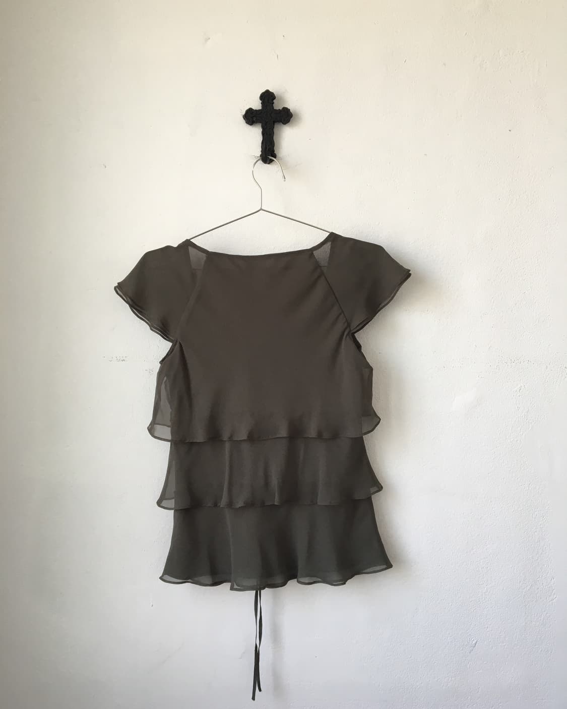 Layer point blouse 상품이미지3