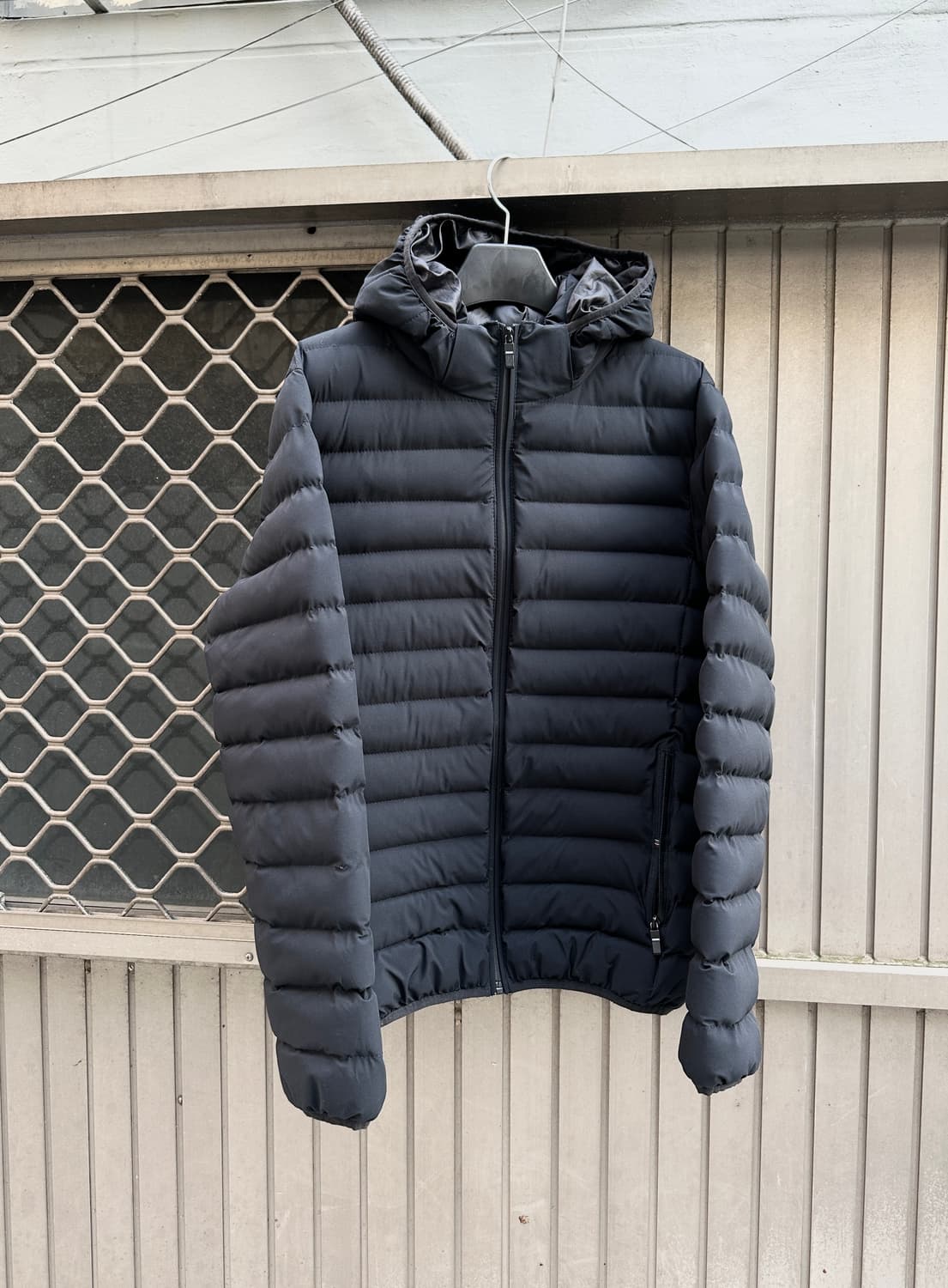 Vintage navy padded jacket 상품이미지2