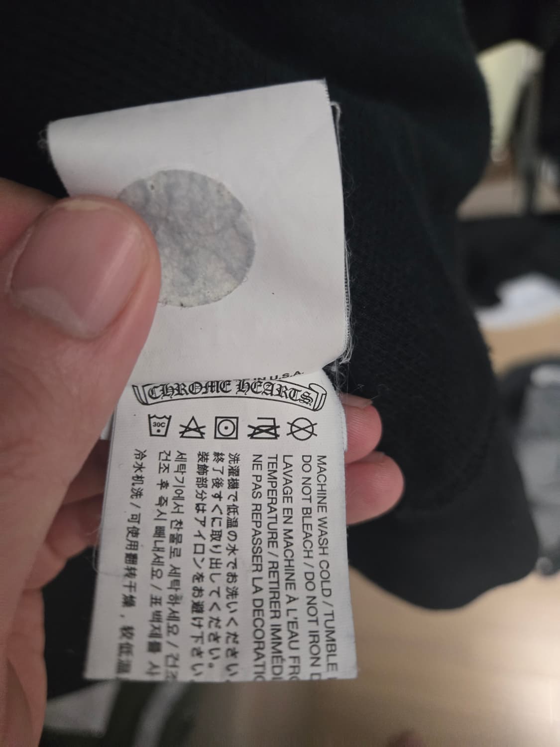 크롬하츠 성조기 후드집업 XXL 헤비웨이트 상품이미지10