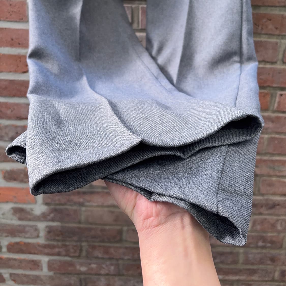 90~00s USA 랭글러 Wrangler 그레이 부츠컷 트라우저 상품이미지6