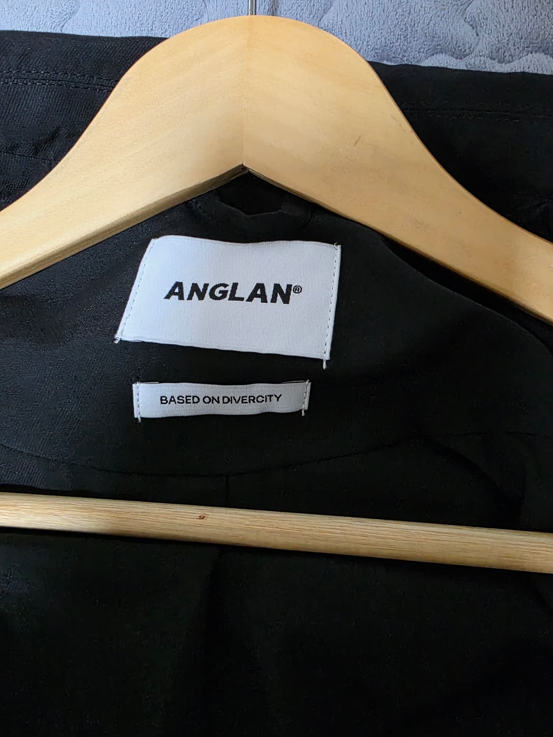 앵글런 Decent Pocket Blazer Jacket - Black 상품이미지5