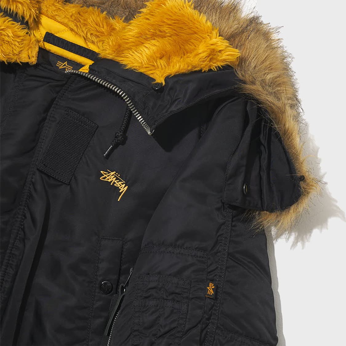 STUSSY X ALPHA INDUSTRIES padding jacket 상품이미지4