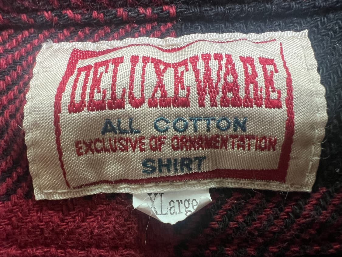 디럭스웨어 버팔로 플란넬셔츠 XL(100-105) 팝니다 상품이미지3