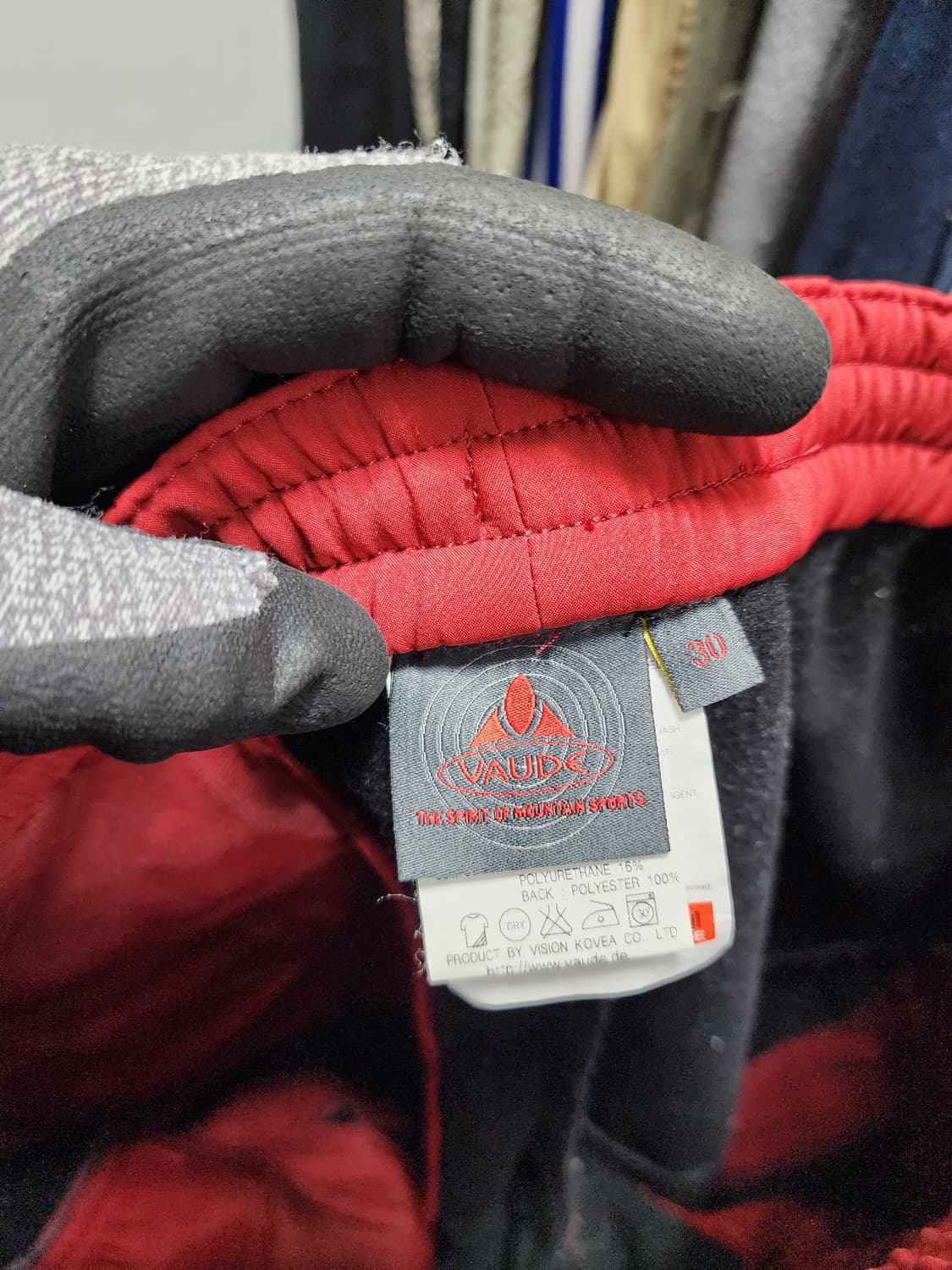 바우데 VAUDE 4DX 기능성 바지  상품이미지7