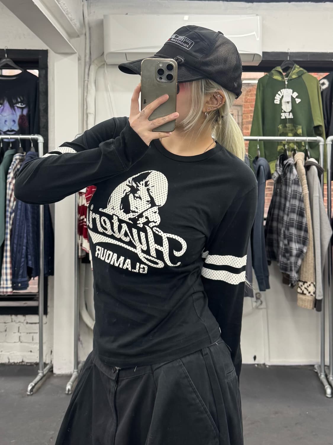 히스테릭 글래머 히스걸 롱슬리브 상품이미지1