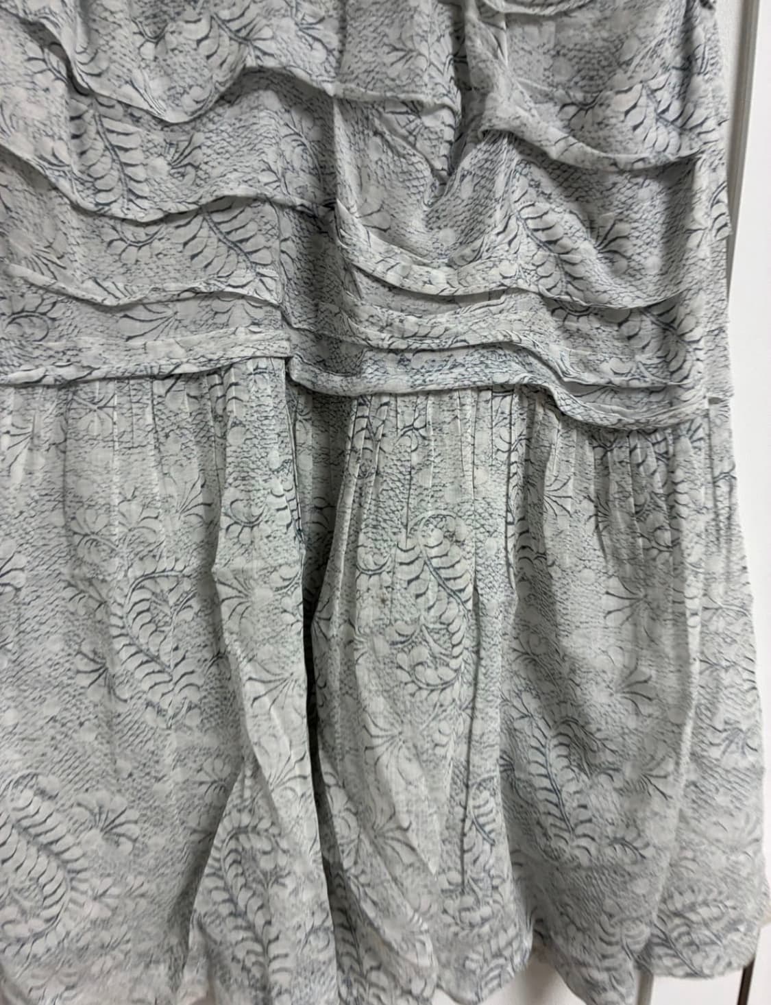 꼼데가르송 패턴 스커트 상품이미지4