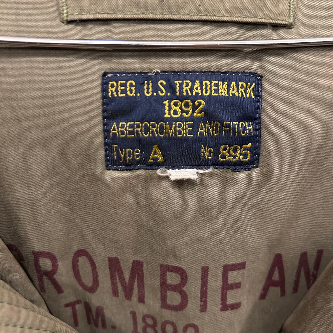 아베크롬비 앤 피치 N3B 야상 개파카 상품이미지3