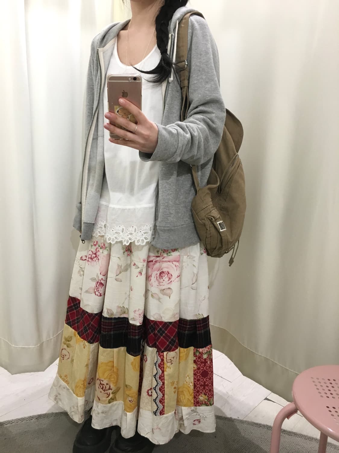 모리걸 데일리 후드집업 상품이미지6