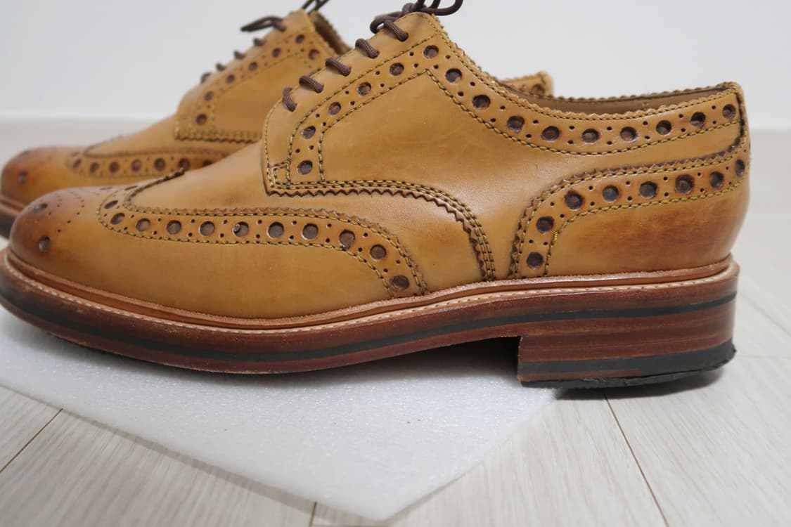 [280] 그렌슨 글렌슨 아치 탄 커프 윙팁 슈즈 GRENSON ARCH 상품이미지9