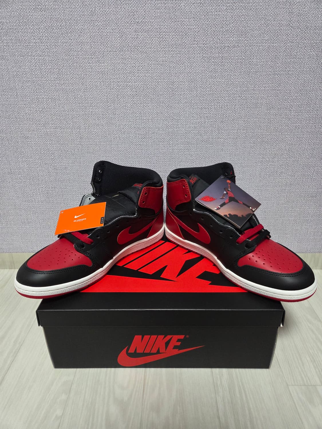 나이키 조던 1 하이 85 브레드 285 새상품 판매! 상품이미지3