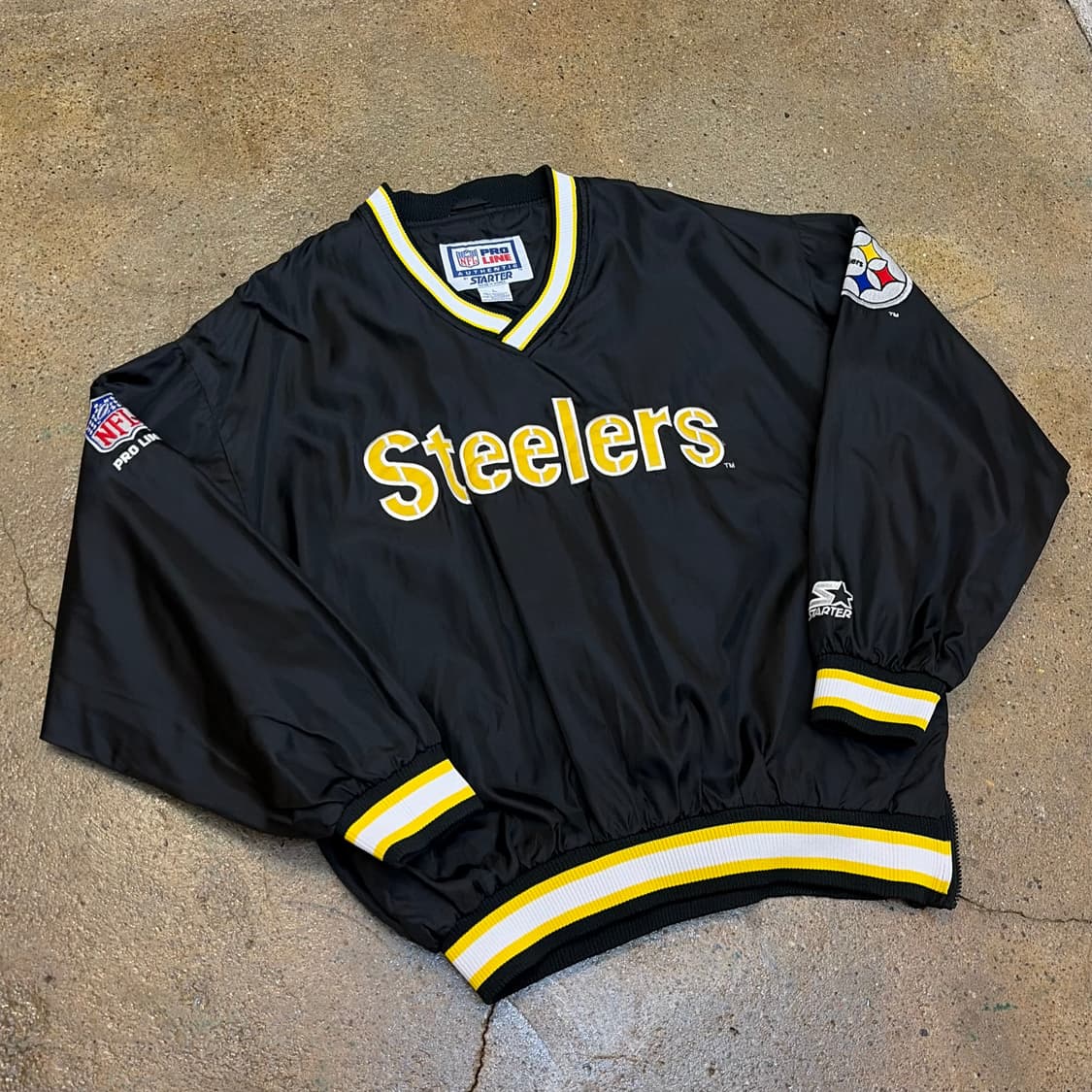 90s Made in KOREA 생산 미국 빈티지 스타터 NFL 바람막이 상품이미지2