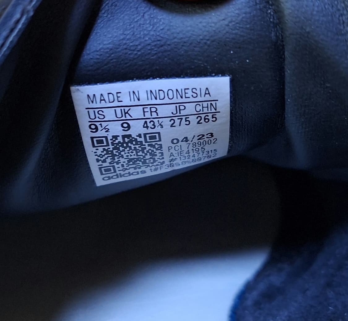 아디다스 슈퍼스타 82 FI core black 275 상품이미지6