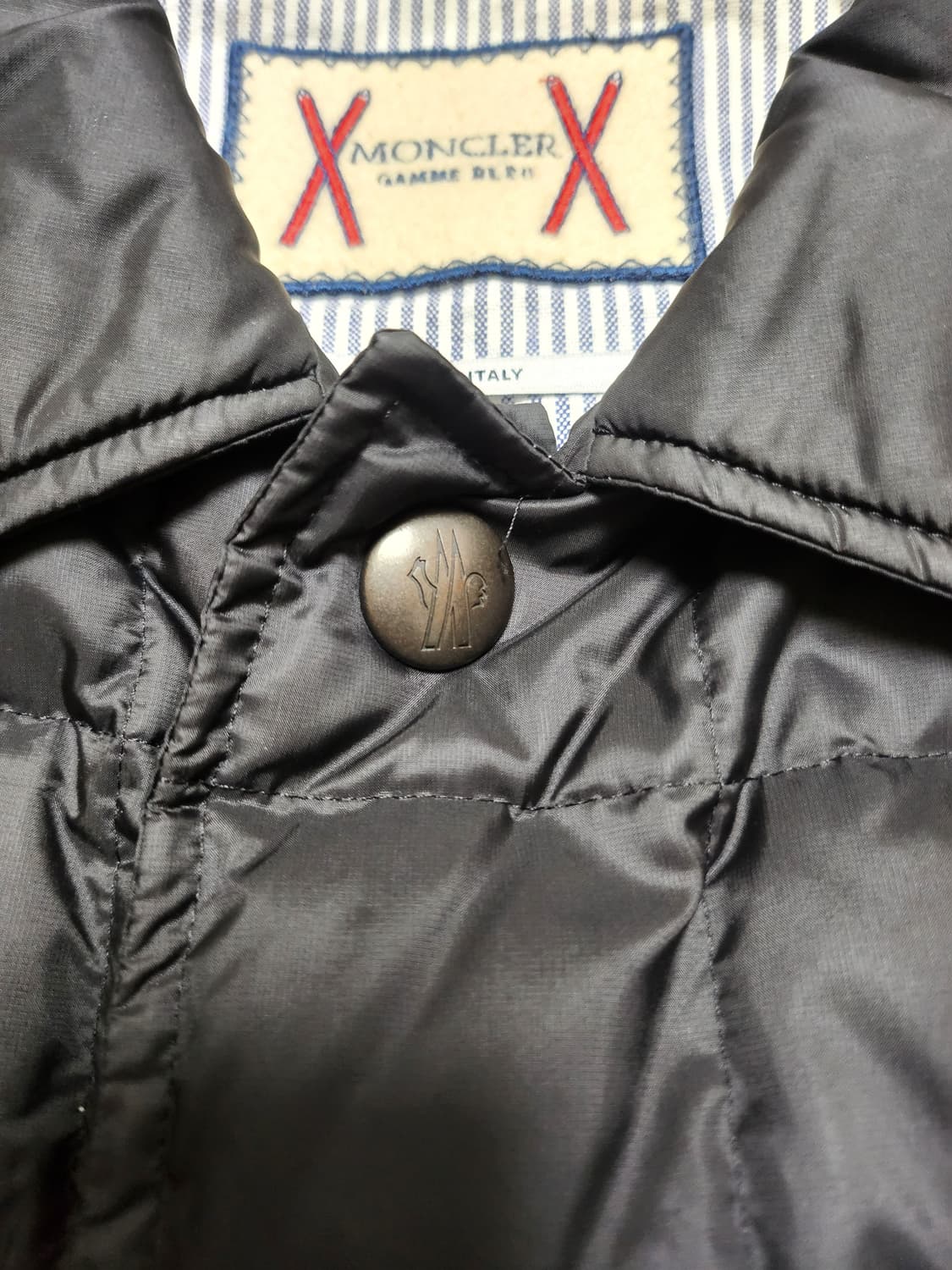 몽클레어 감마블루 나일론 다운 코트 상품이미지5