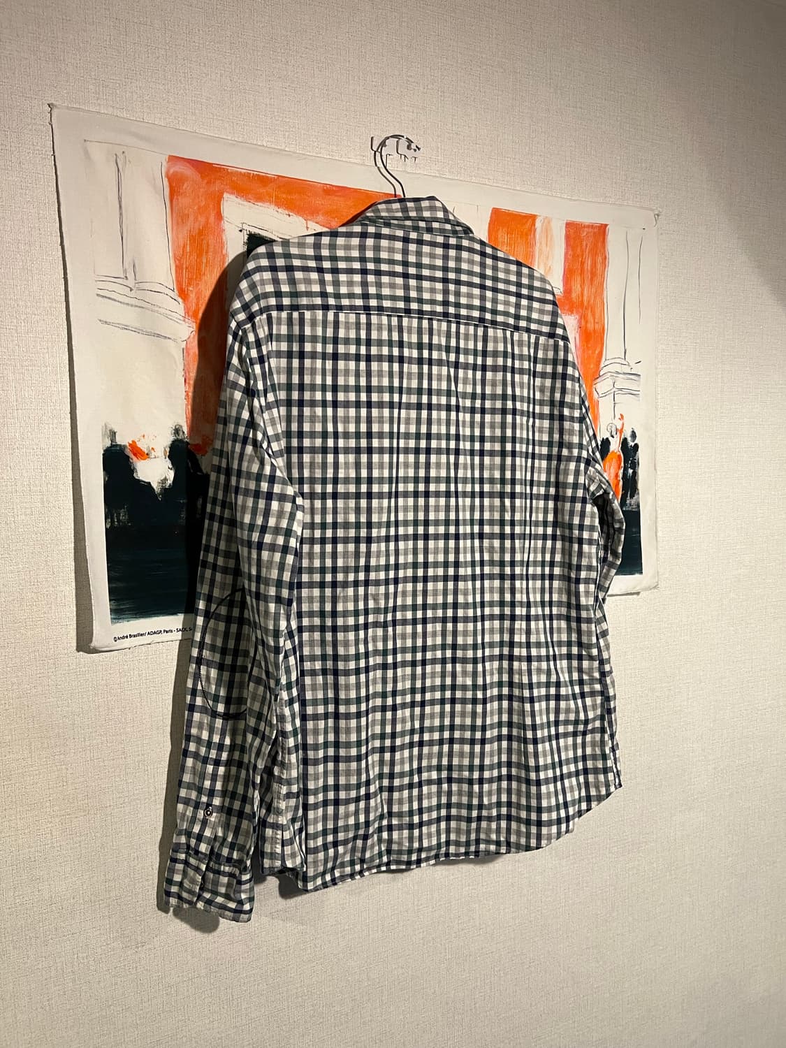 마시모 뚜띠 체크셔츠 상품이미지3