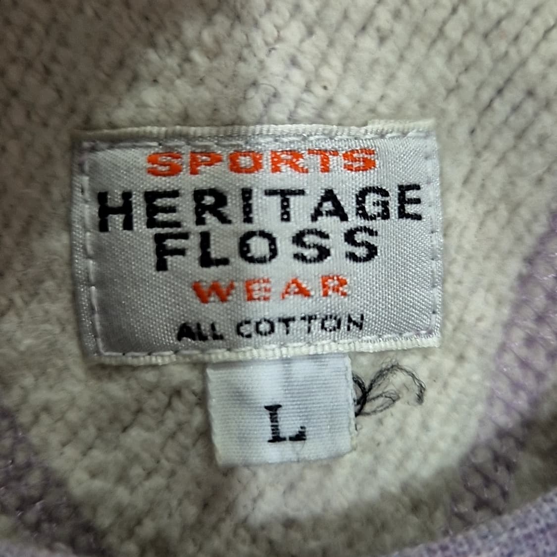 헤리티지플로스 크루넥 맨투맨  상품이미지5