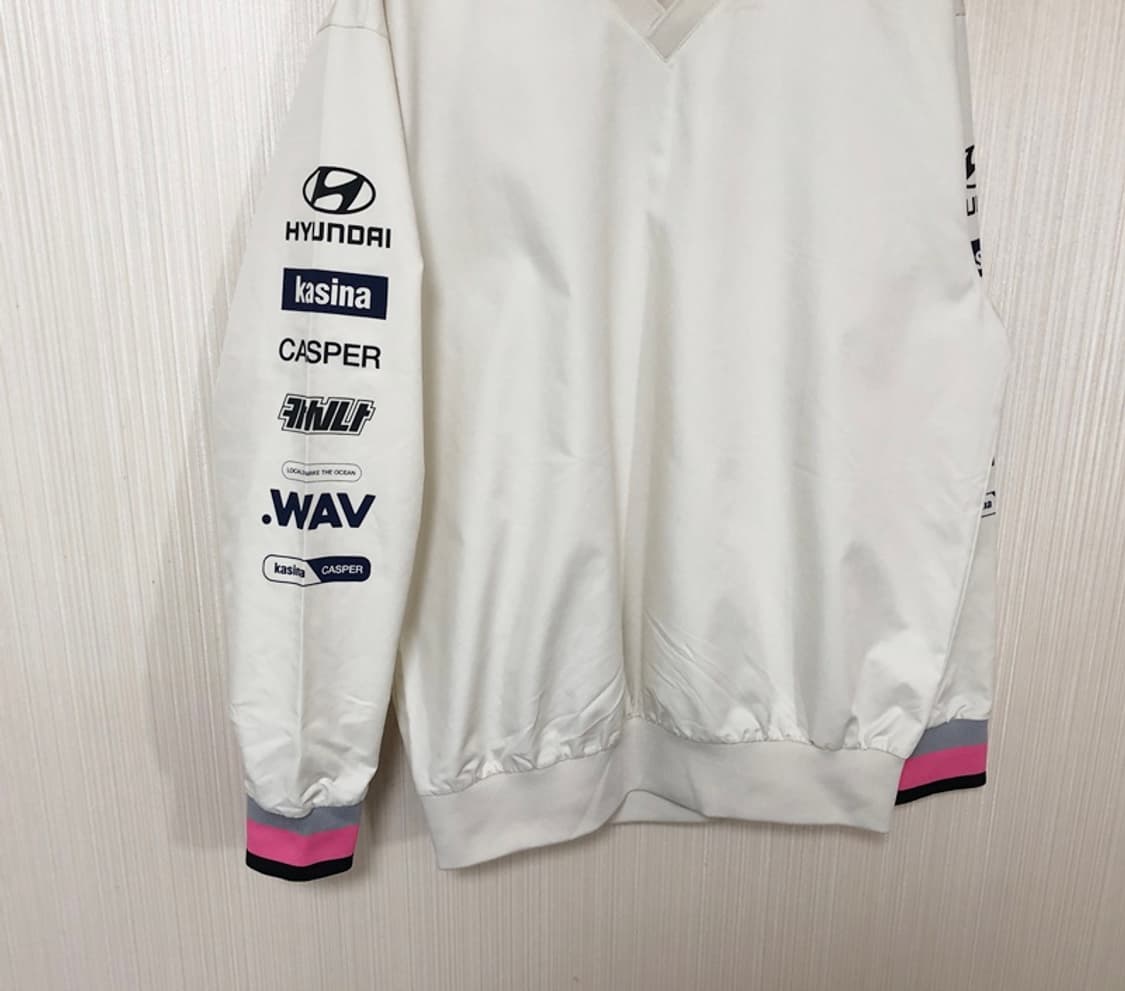 카시나X캐스퍼 협업컬렉션 어밴랠리 우븐자켓/풀오버 M 상품이미지7