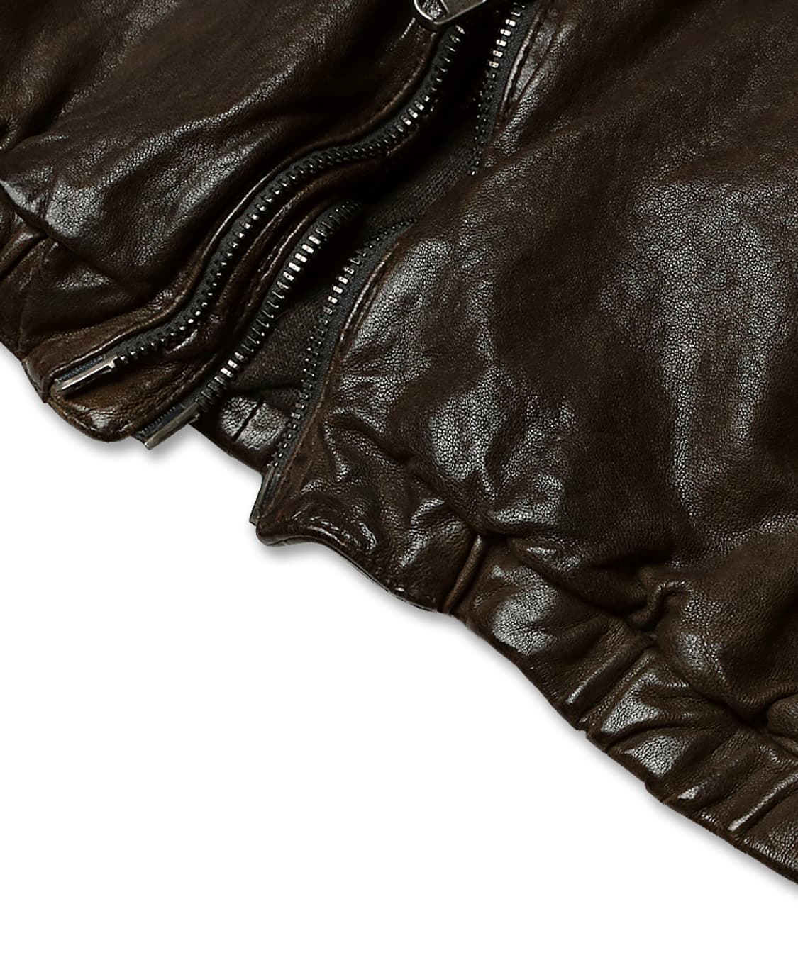 브라토비치 [Bratovich] 다크브라운 양가죽 베라 펠라 빈티지 자켓 상품이미지5