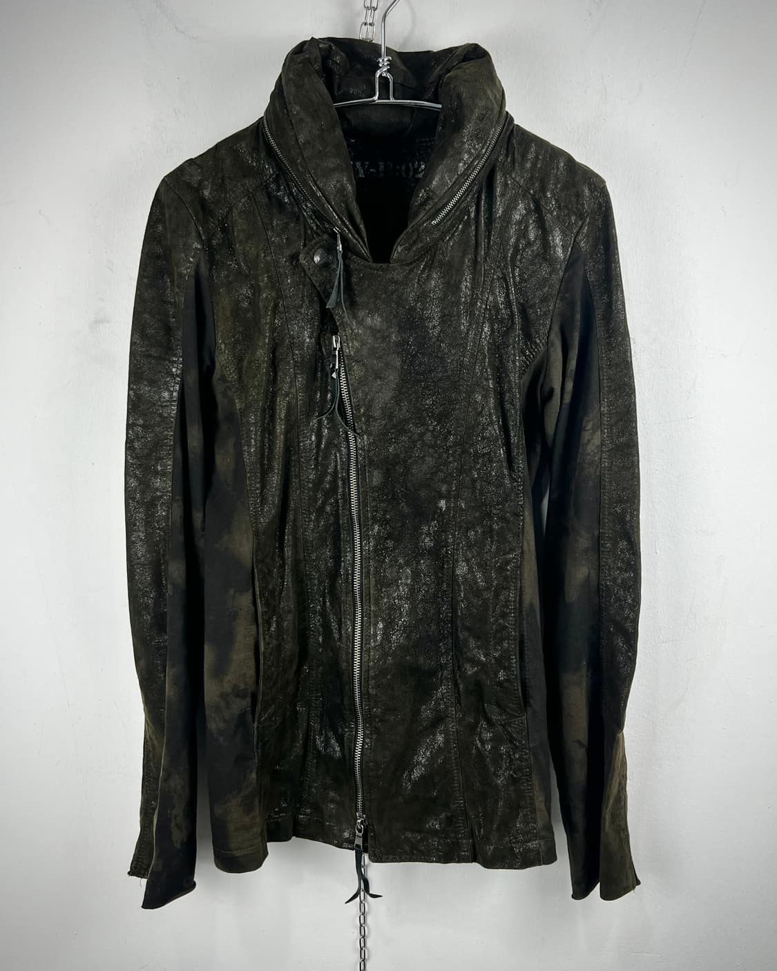 14TH ADDICTION WAXED BONO LEATHER JACKET 상품이미지8