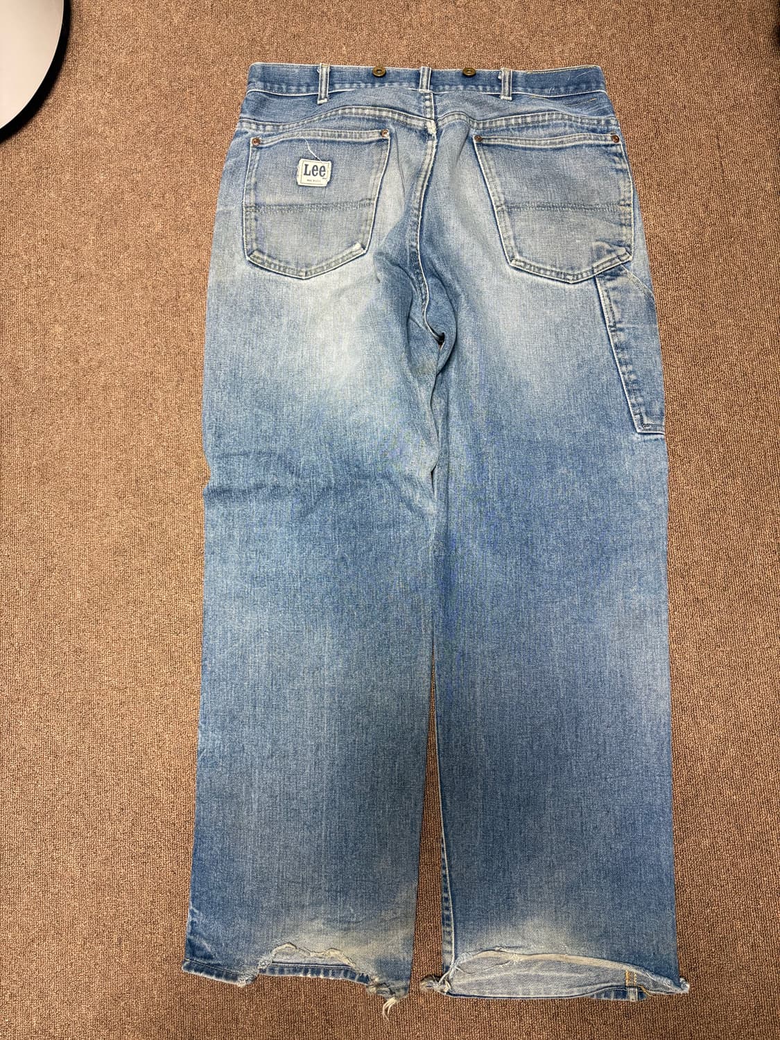 70s lee carpenter 빈티지 리 데님 카펜터 팬츠 34-35 상품이미지2