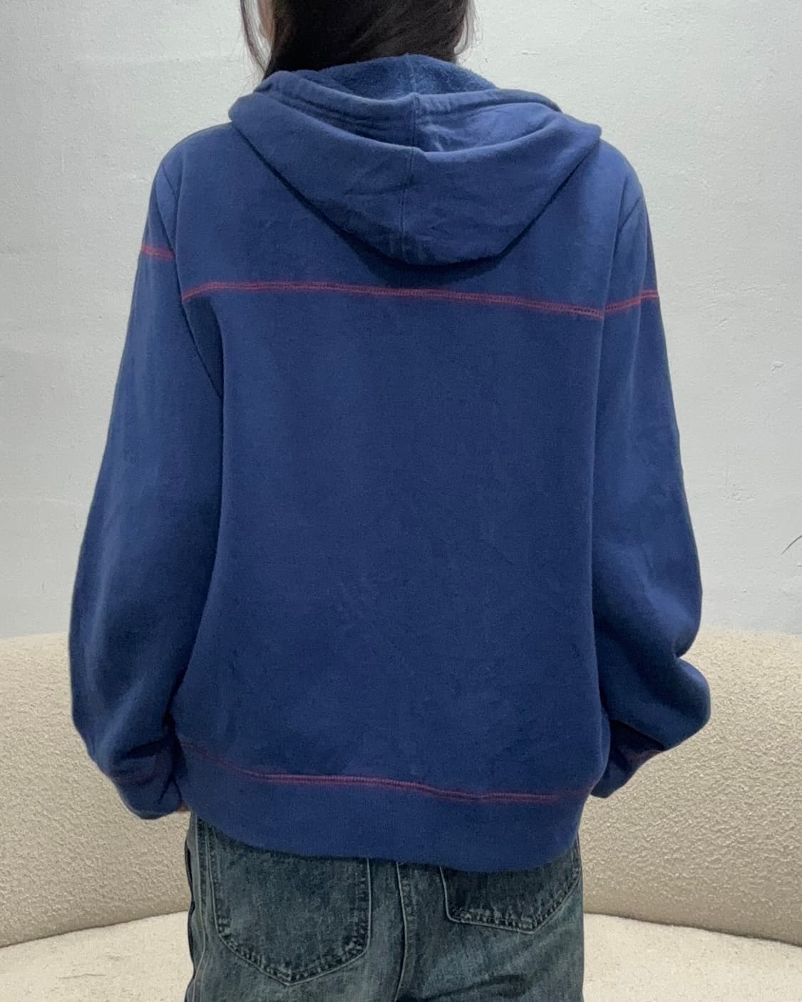 90s DISNEY 캐릭터 자수 집업 후드 상품이미지3