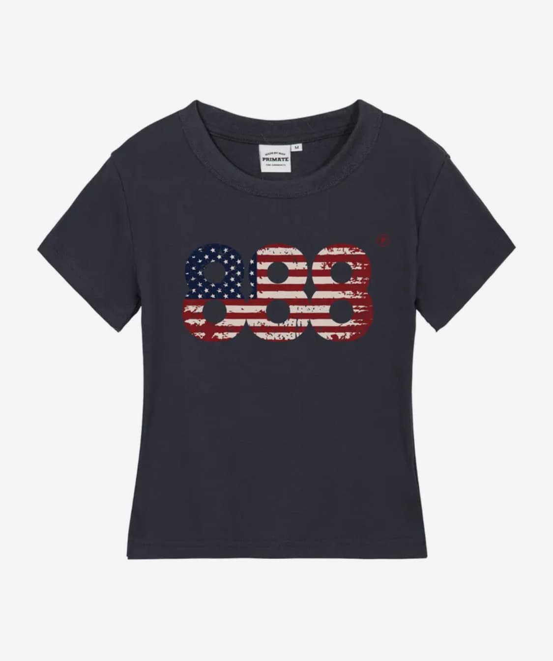USA NUMBER.888 여성 슬림핏 반팔티셔츠 5 COLORS 상품이미지1