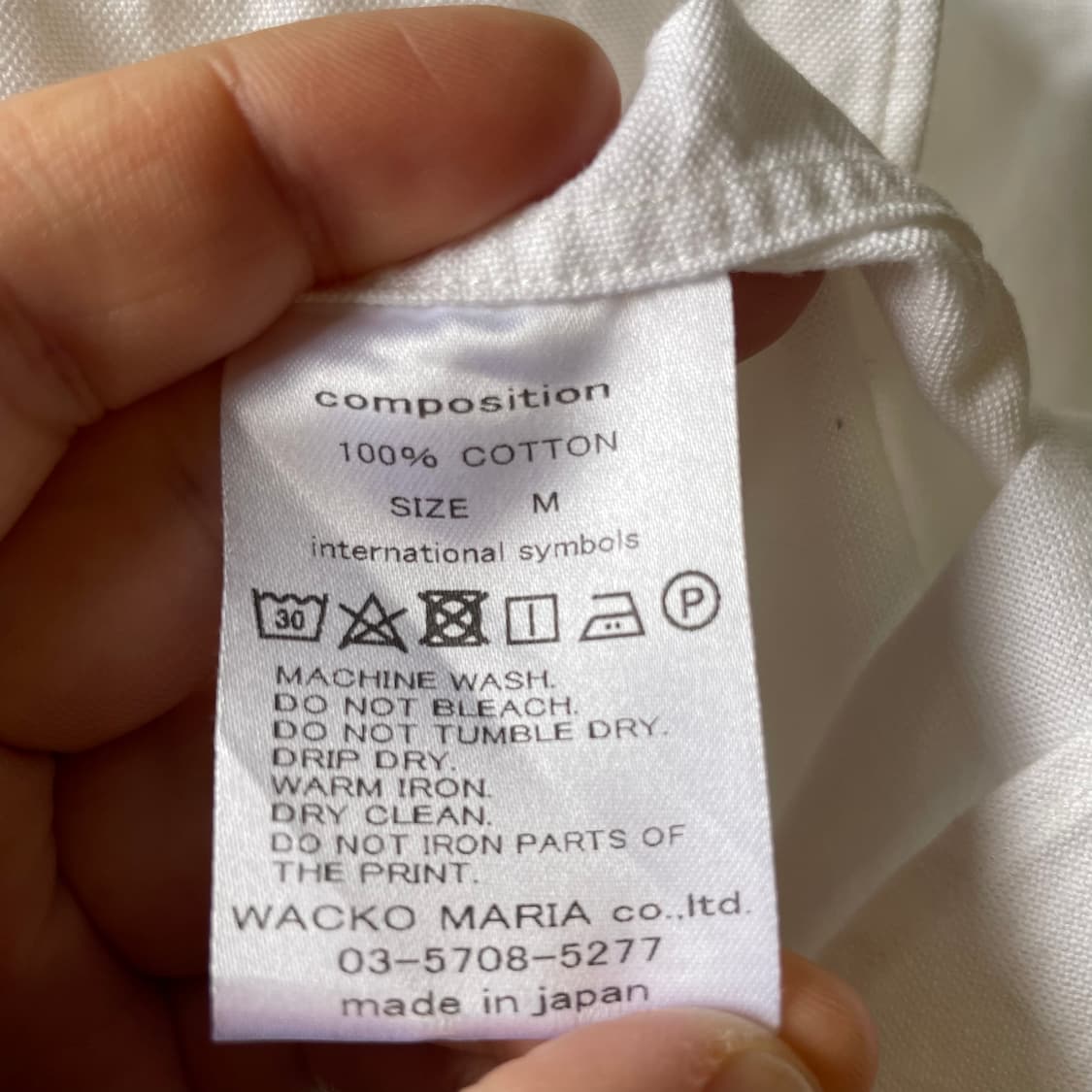 와코마리아 코튼 프린팅셔츠 상품이미지9