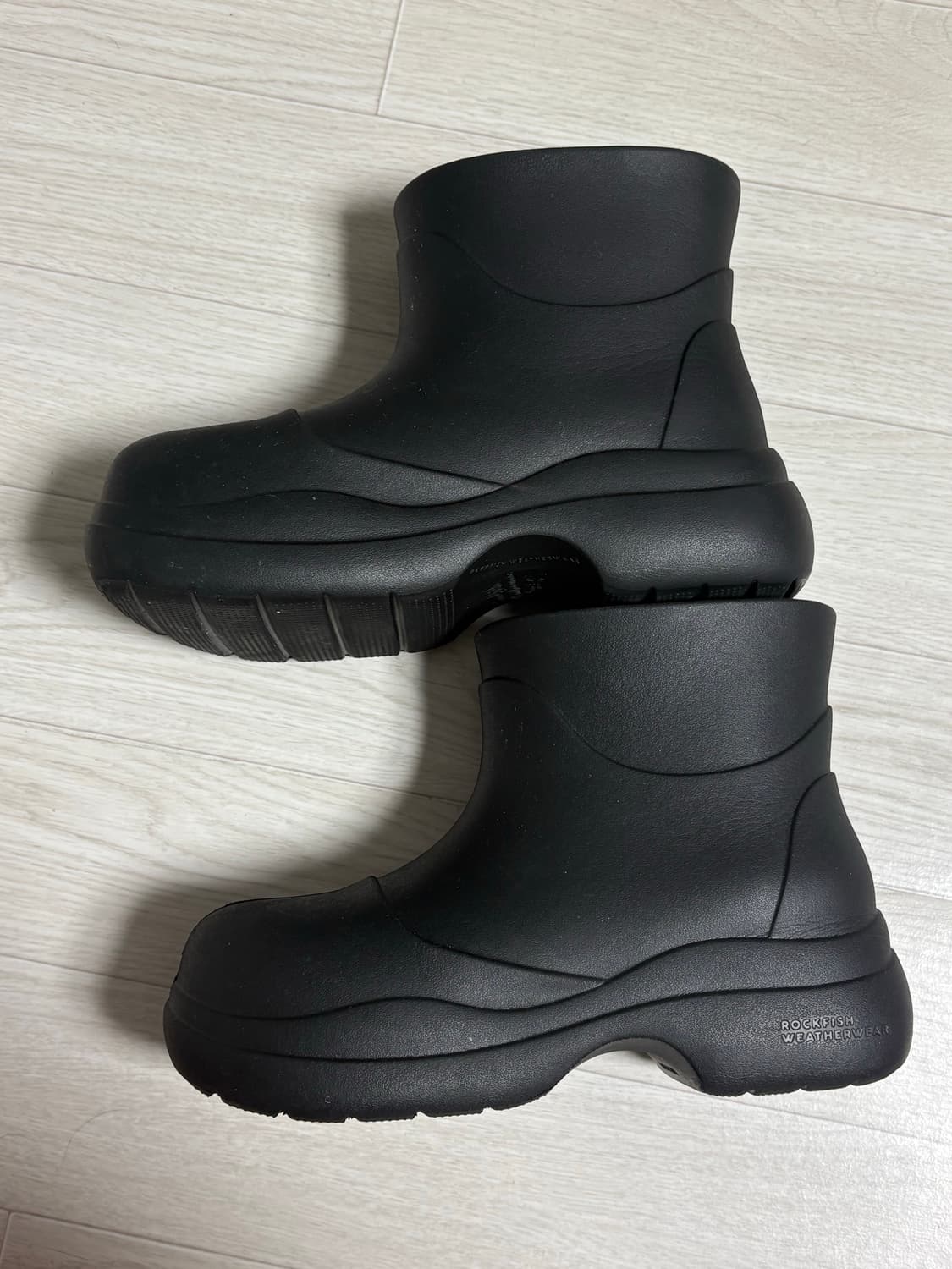 락피쉬웨더웨어 히든 부츠 장화 240 블랙 상품이미지2