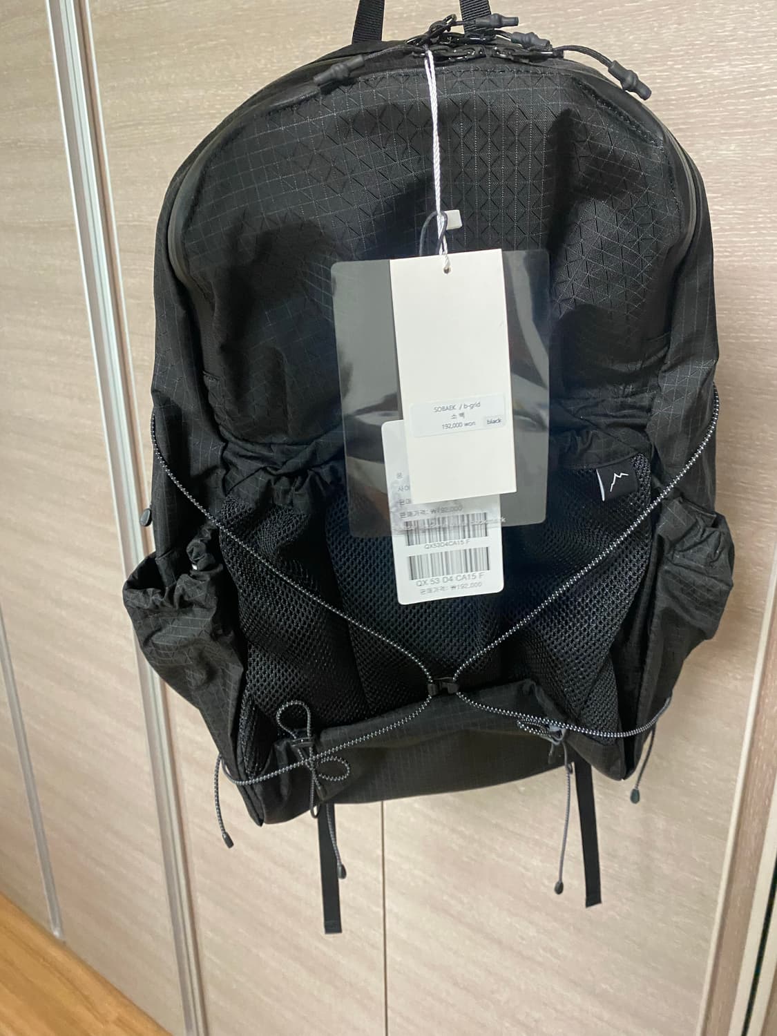 케일 소백 cayl SOBAEK b-grid / black 새상품 상품이미지4