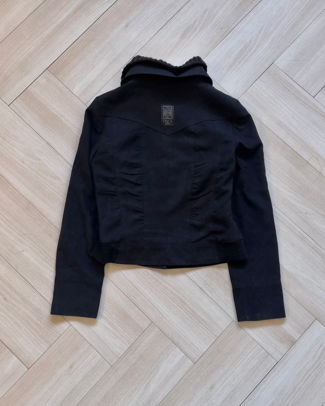 [ING•A] frill knit neck jacket 상품이미지6