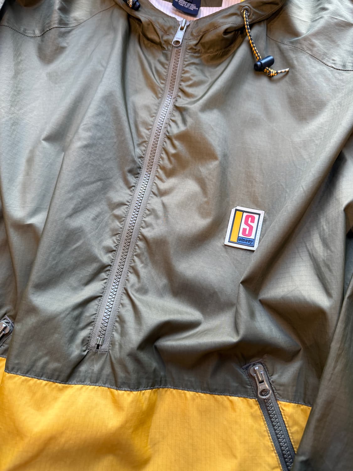 90s 스투시 패커블 아노락 파카 L(2XL) 상품이미지6