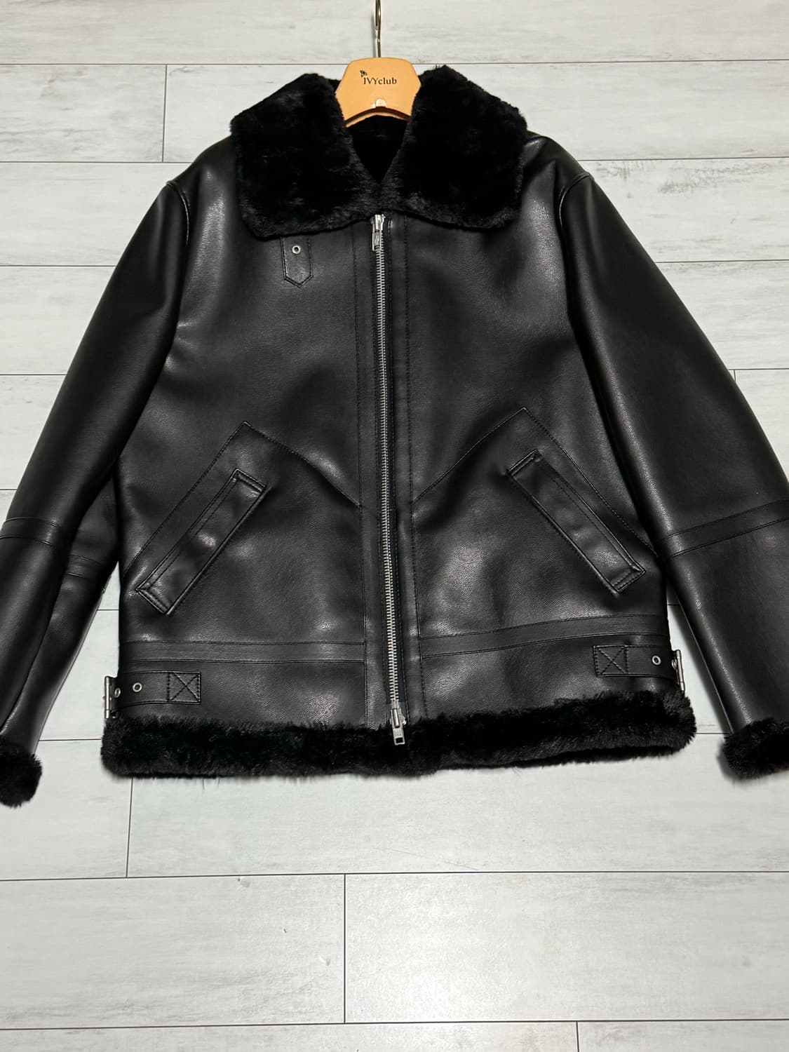 도프제이슨 솔리드 무톤 자켓 상품이미지1