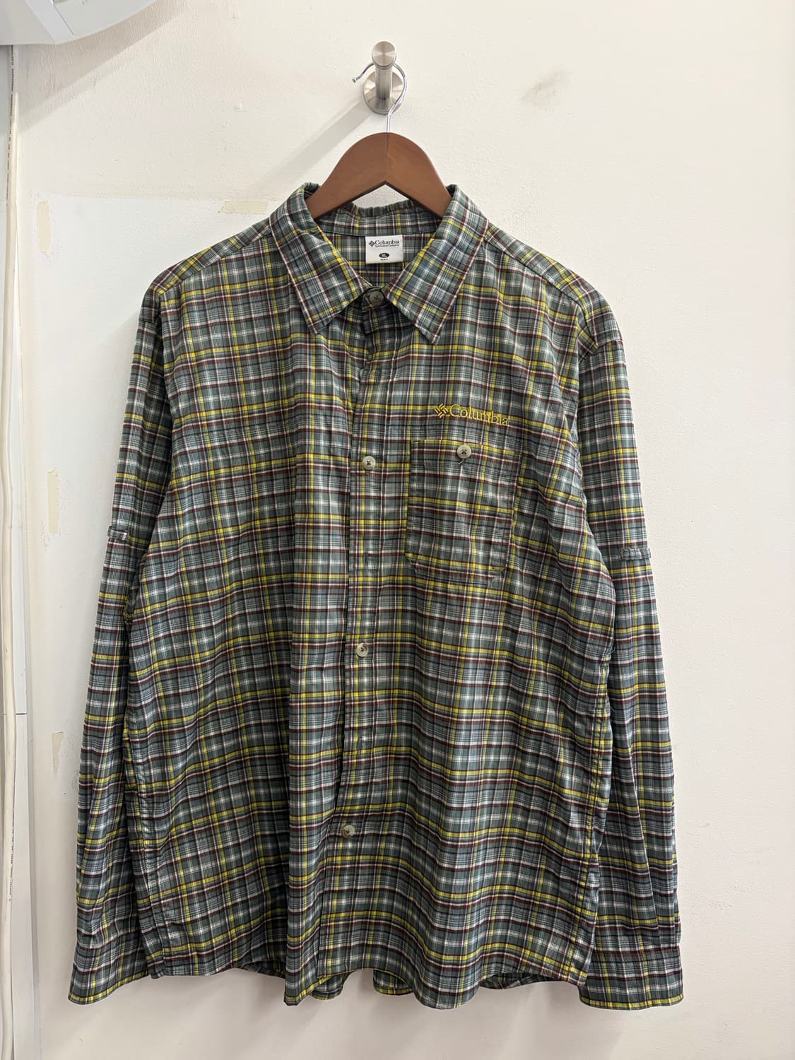 N287. 콜롬비아 체크 셔츠 상품이미지1