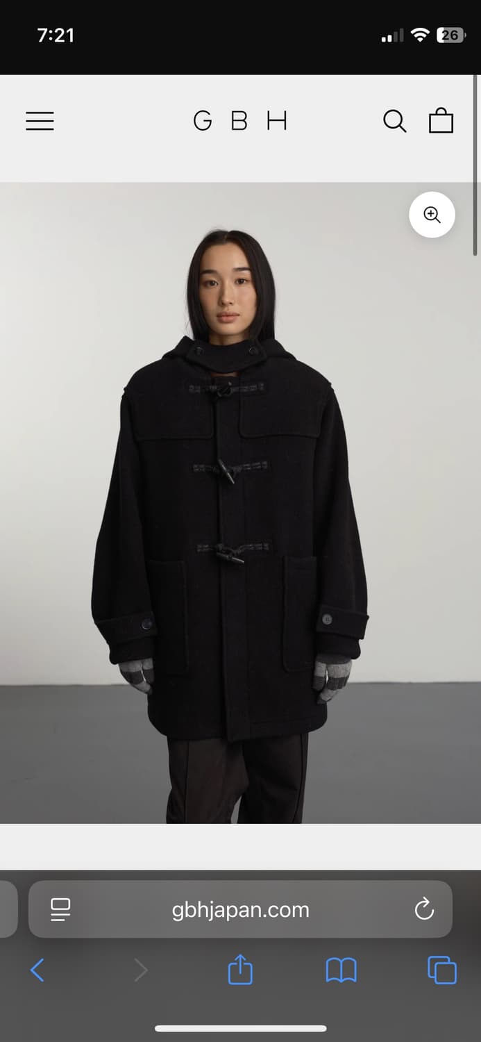 GBH 어페럴 HALF DUFFLE COAT 더플코트 상품이미지1
