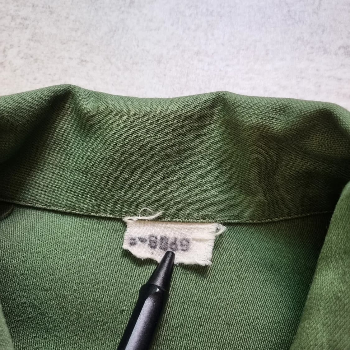 60s US Army OG-107 Shirt 100 sz 상품이미지7